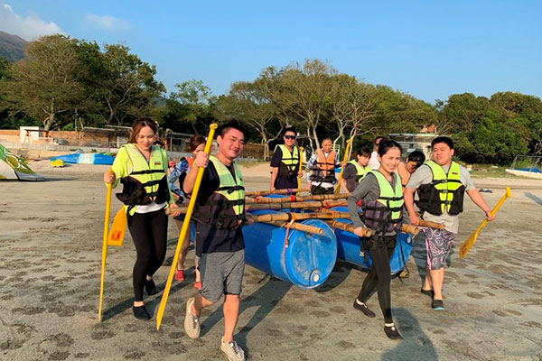 Building a Bamboo Raft